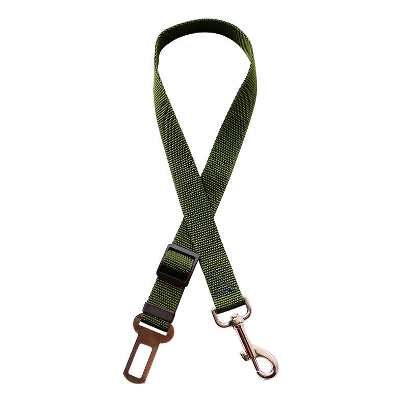 Adjustable Pet Seat Belt for Dogs & Cats - Car Safety Harness Lead