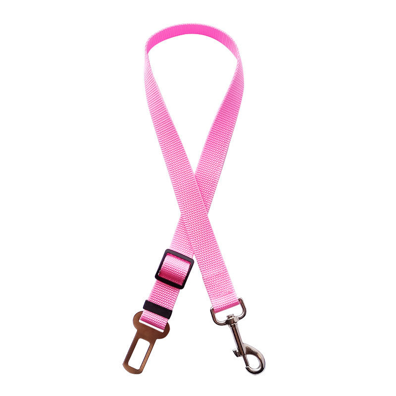 Adjustable Pet Seat Belt for Dogs & Cats - Car Safety Harness Lead